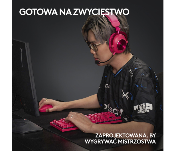LOGITECH G PRO X Superlight 2 magenta 910-006797 - 1172771 - zdjęcie 10